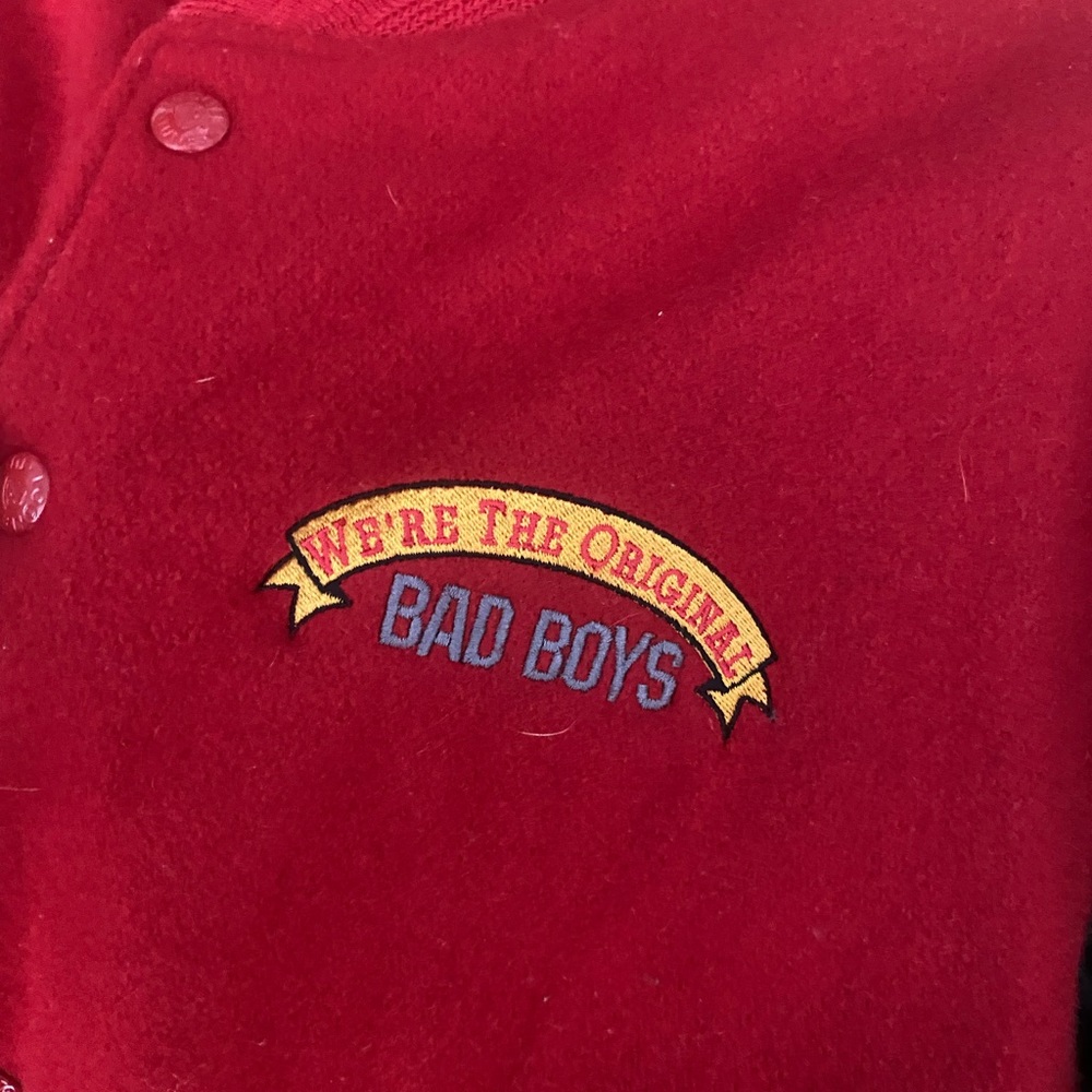 Origional Bad Boys Bugs Bunny Kids XL JACKET  REAL LEATHER